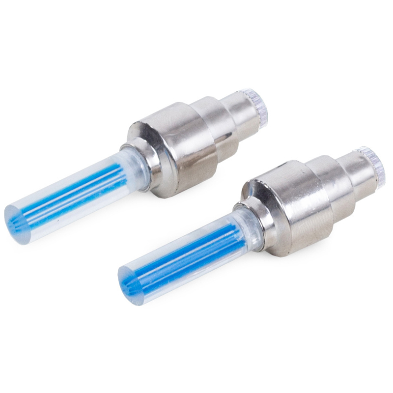 Ventily svietiace modré 2ks