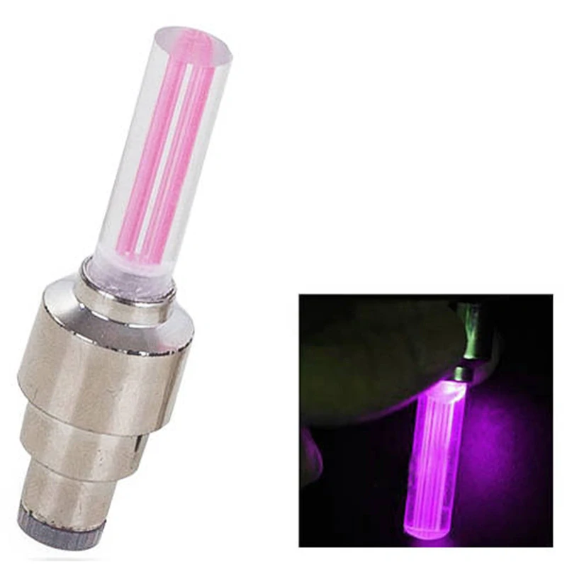 Ventily svietiace ružové 2ks