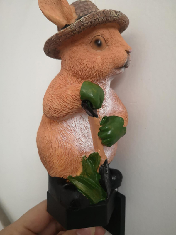 Solárna záhradná lampa - Králik