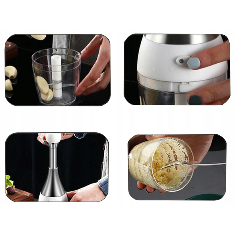 Ručný sekáč na cesnak, cibuľu a inú zeleninu