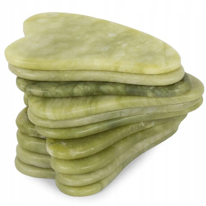 Gua sha jadeitový masážny kameň na telo