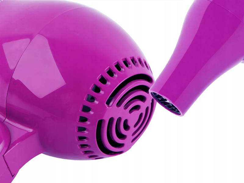 Skladací turistický fén na vlasy tichý DM-2008 850W