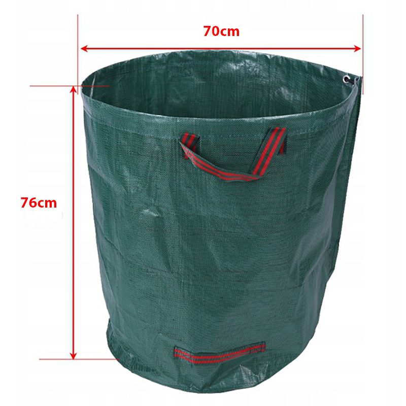 Záhradnícke vrece na listy 76 x 70cm 260 Litrov