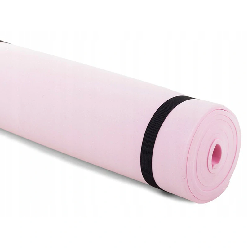 Podložka na cvičenie 180x50cm ružová