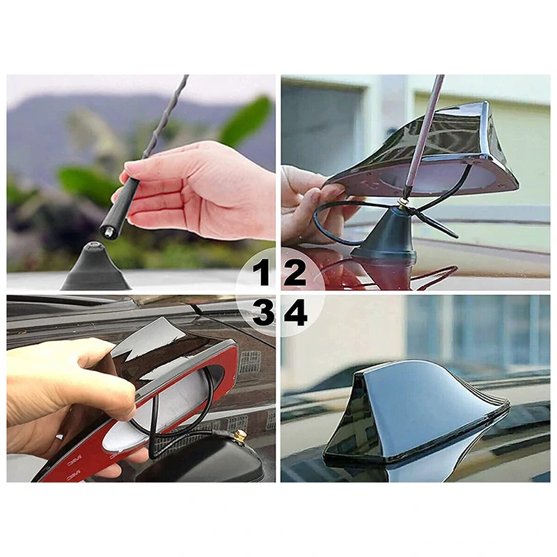 Anténa do auta - Plutva čierna