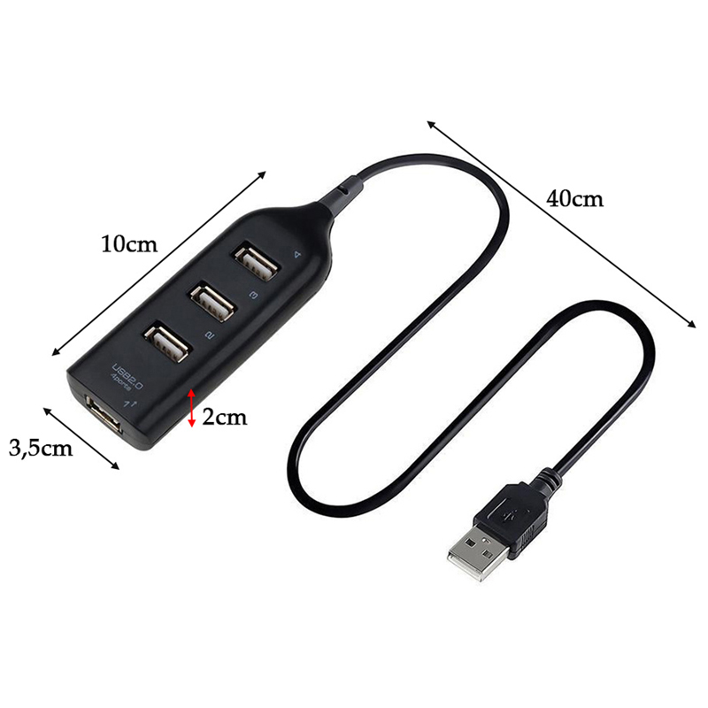 HUB USB port 4 USB 2.0