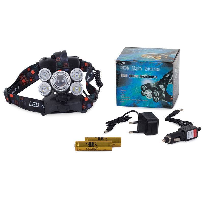 Bailong BL-5000T-T6 - Baterka čelová profesionálna