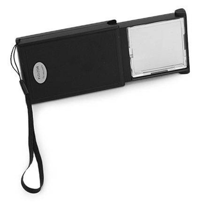 Skladacia vrecková lupa na šperky LED vysúvacia 45mm 3x