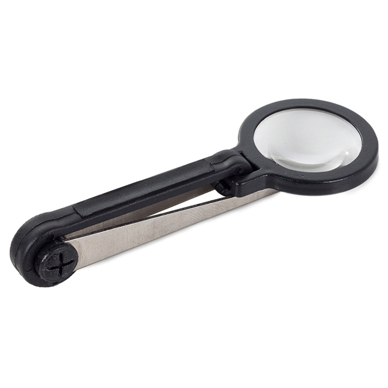 Lupa s pinzetou 25mm
