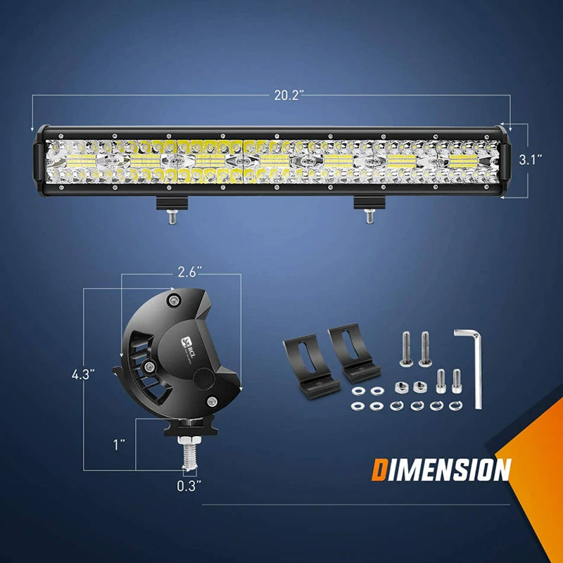 Halogénová pracovná lampa LED 420W