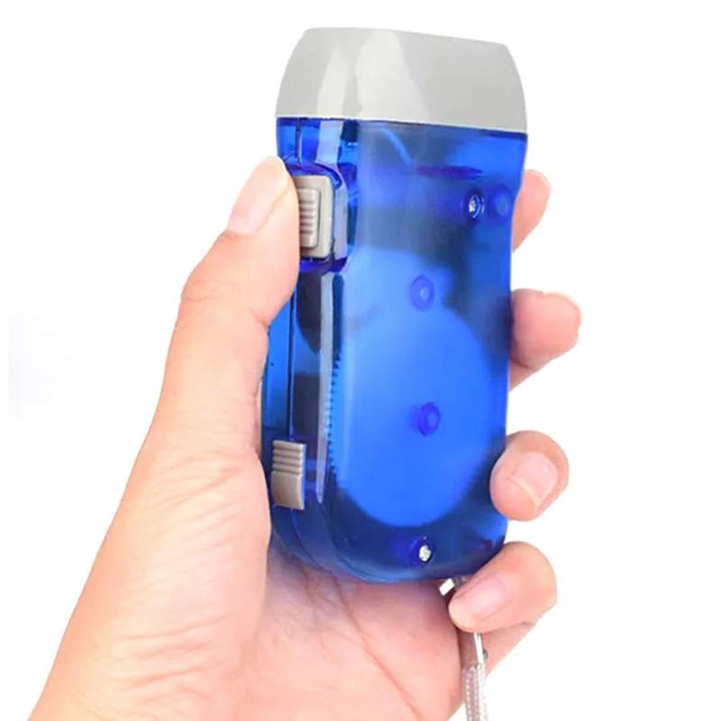 Baterka na dynamo 2 LED