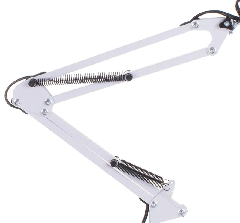 Nastaviteľná stolná lampa biela