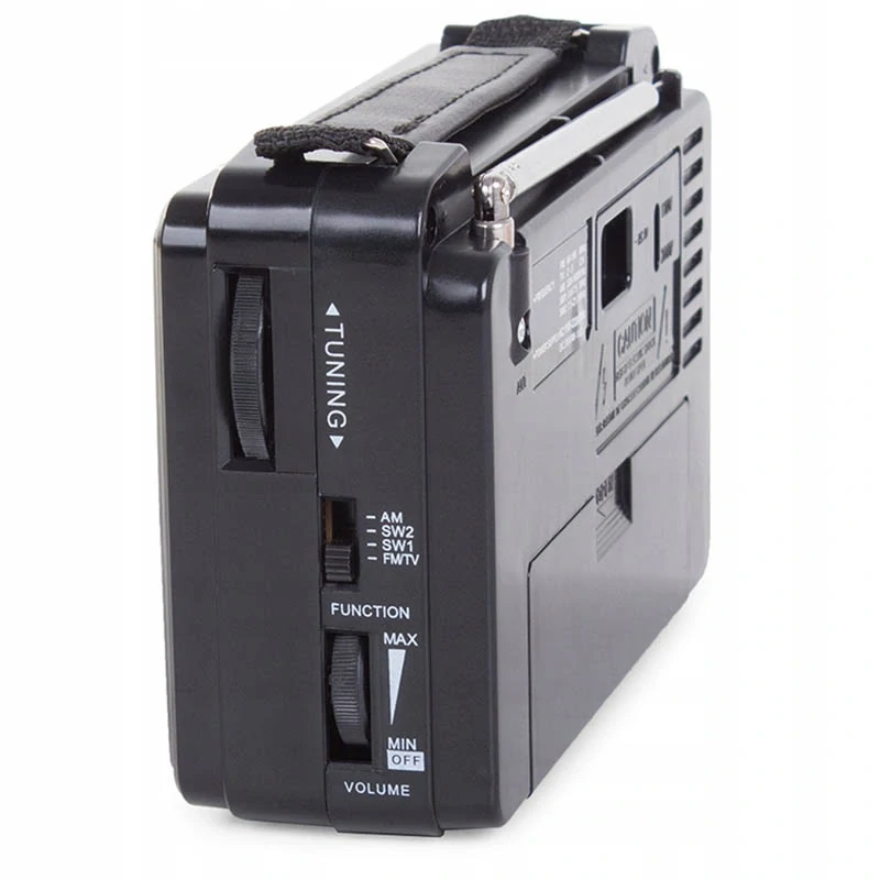 KALADE - Rádioprijímač AM/FM/TV/SW1/SW2 prenosný