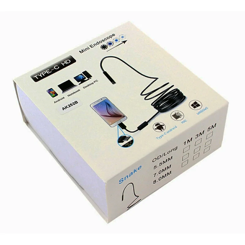 Endoskopická kamera 5,5mm USB-C