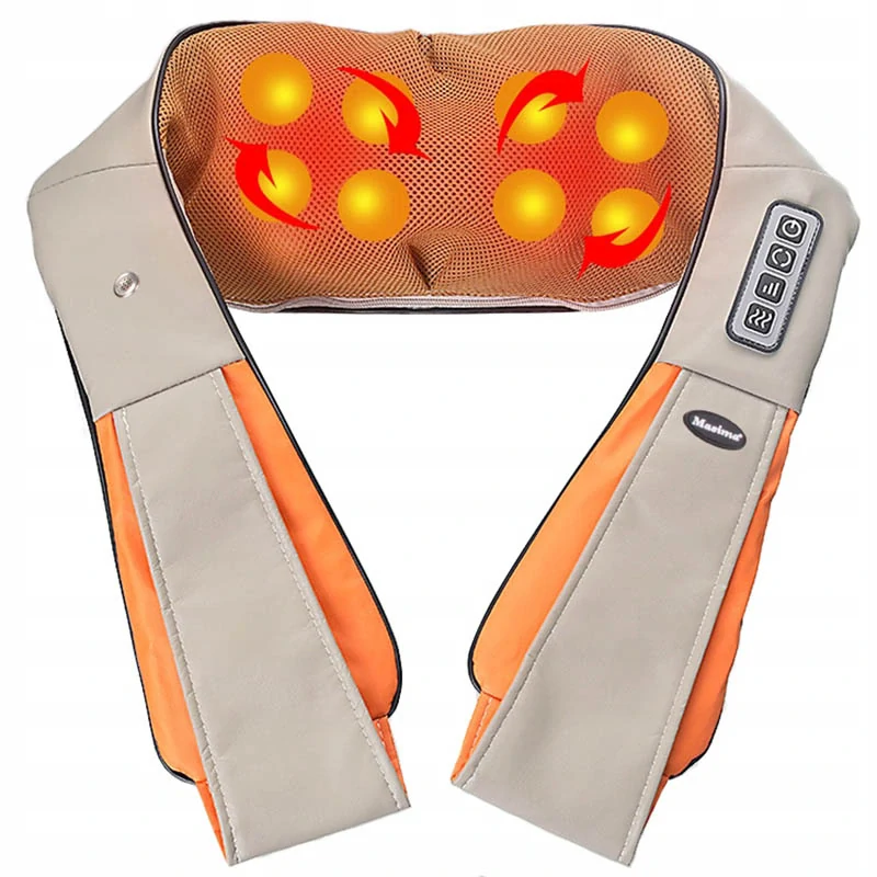 Shiatsu Masážny pás na krk, ramená a chrbát