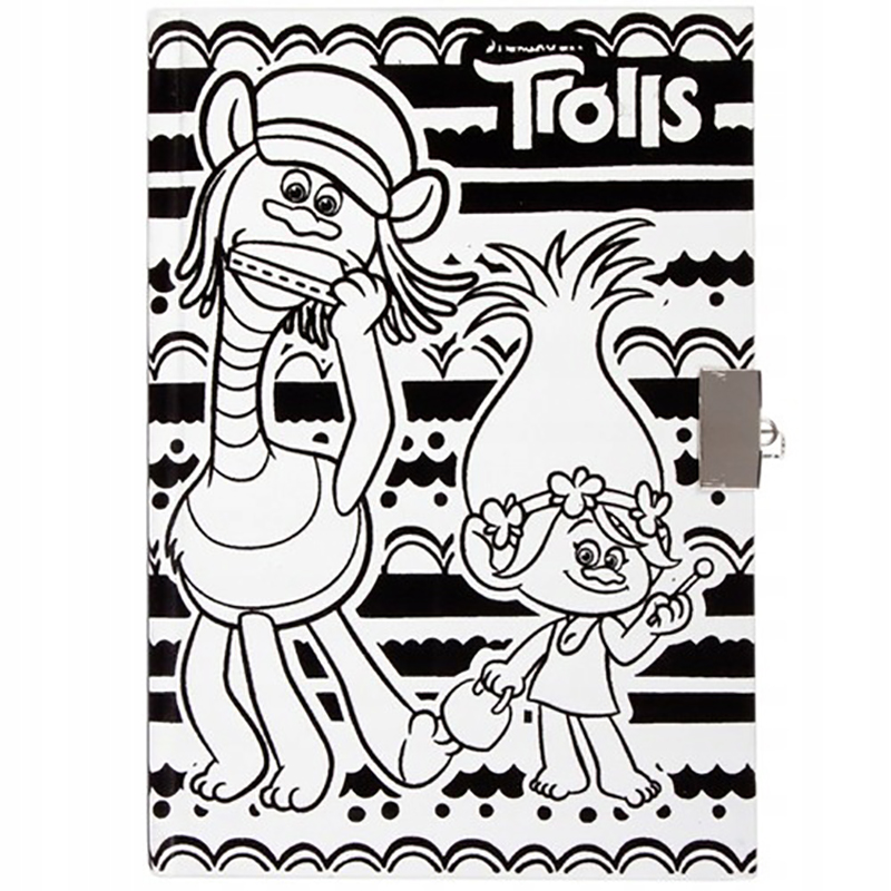Starpak Kreatívna sada pamätník+fixy Trolls