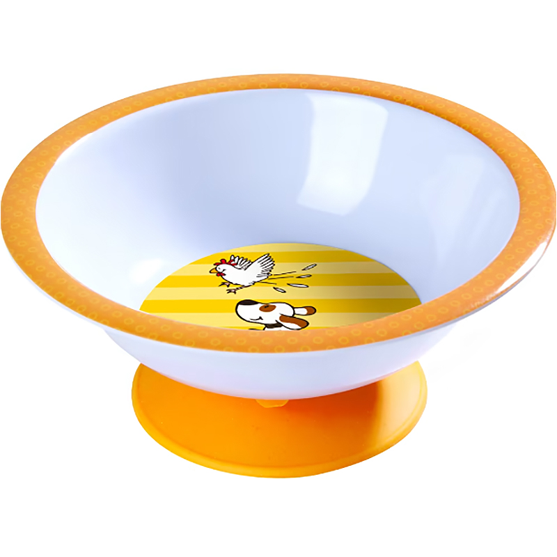 JAKO-O - Súprava melamínovej misky s prísavnou základňou 4 kusy