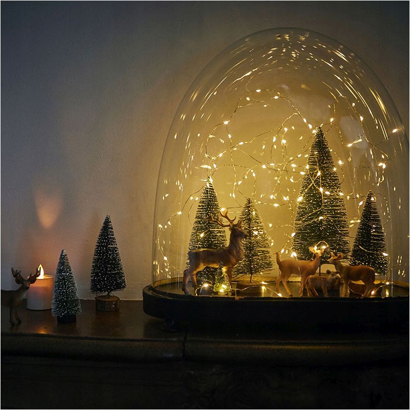 LED Vianočná reťaz 20 LED white warm 2 metre