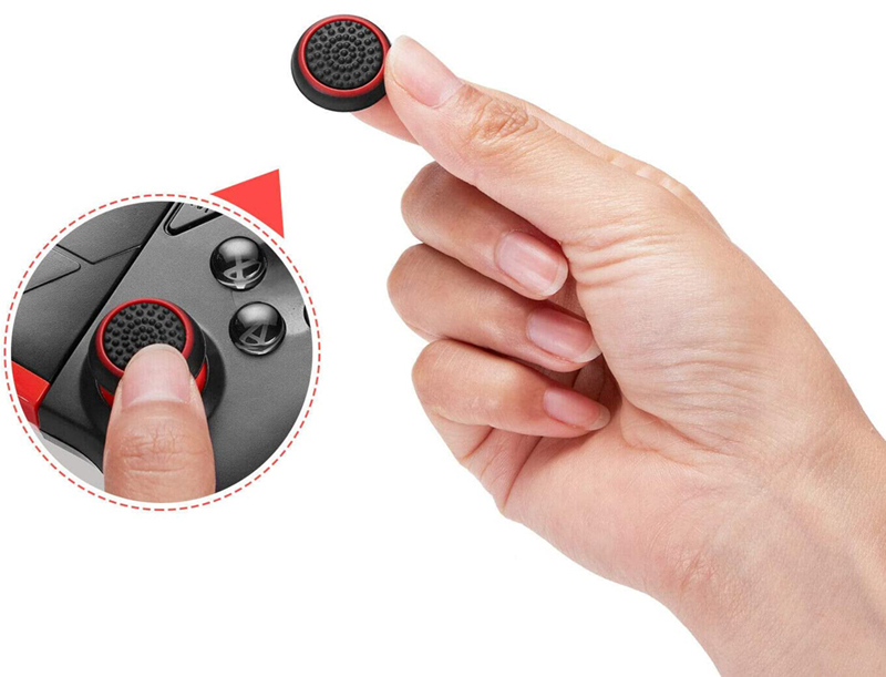 Protišmykové silikónové stick gripy na ovládače k herným konzolám