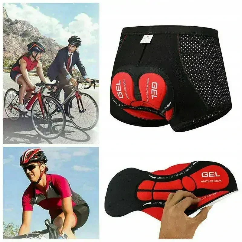 Cyklistické nohavice s gélovou vložkou veľkosť L