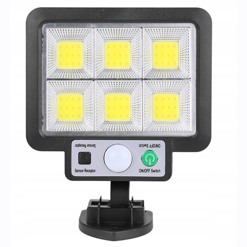 Solárna COB lampa 72 LED so snímačom pohybu