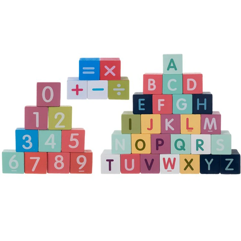 Kruzzel drevené kocky Mesto 123 dielov