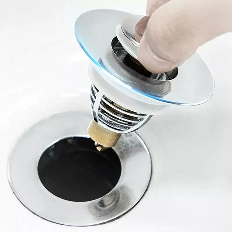 Zátka do drezu 62 mm kovová