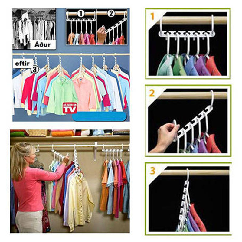 Vešiak do skrine Wonder Hanger 8ks