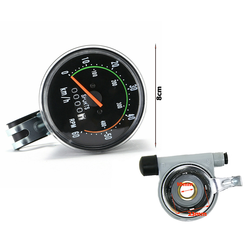 Tachometer na bicykel retro vodeodolný