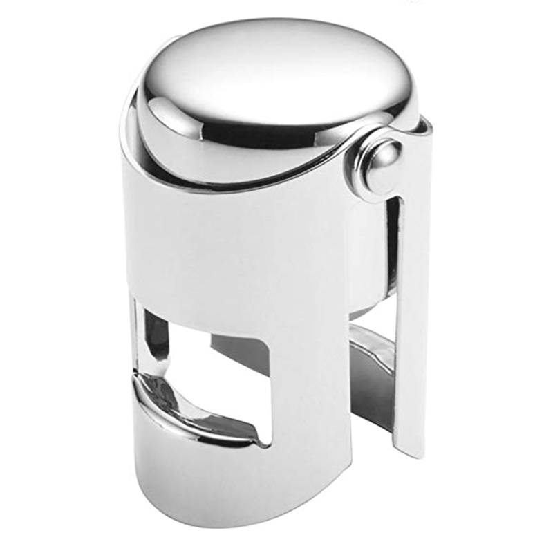 Zátka na fľašu nerezová