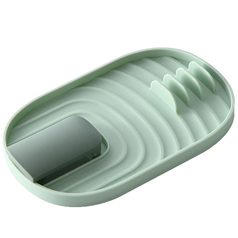 Odkvapkávacia podložka na lyžice a pokrievku zelená