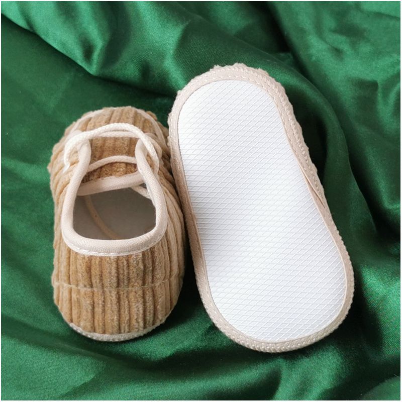Christopher - Detské topánky - capáčky menčestrové hnedé č.18 - 11cm