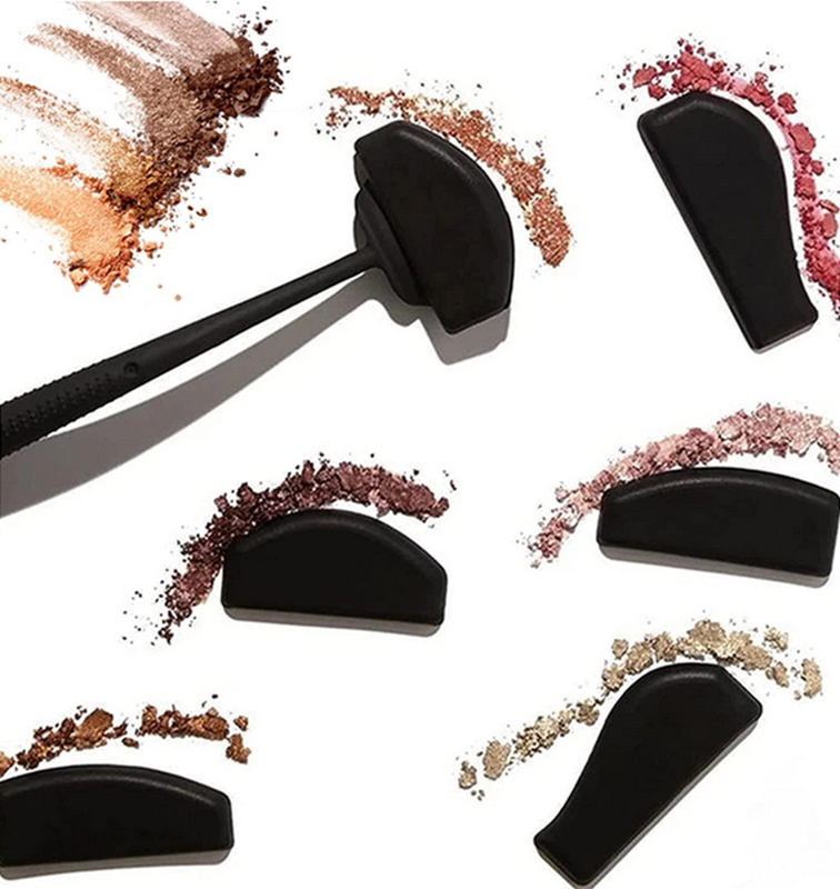 Sada silikónových šablón na líčenie očných viečok