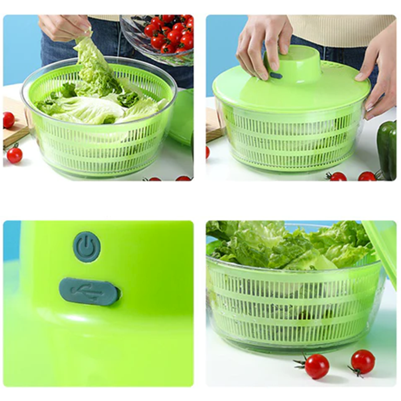 Odstredivá sušička šalátu a zeleniny