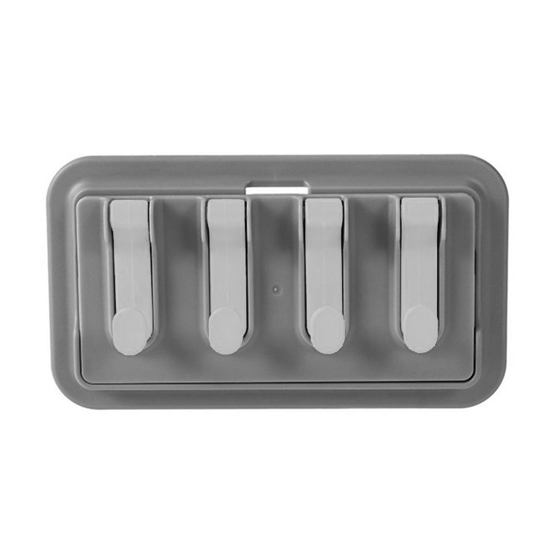 Multifunkčný samolepiaci sklopný vešiačik