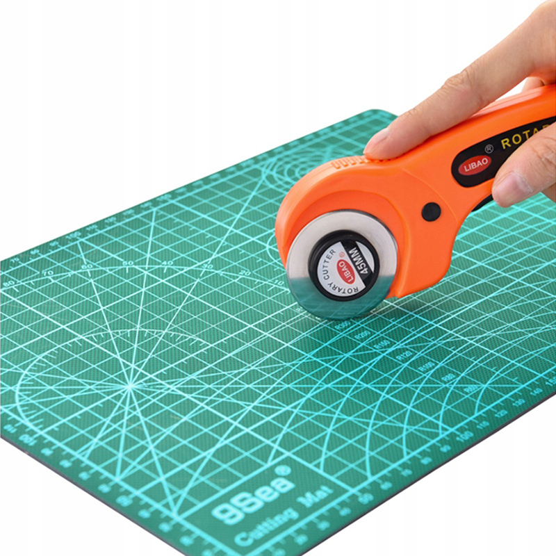 Modelárska podložka na rezanie A4 obojstranná zelená