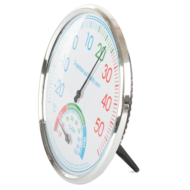 Vlhkomer s teplomerom analóg biely TH-101B