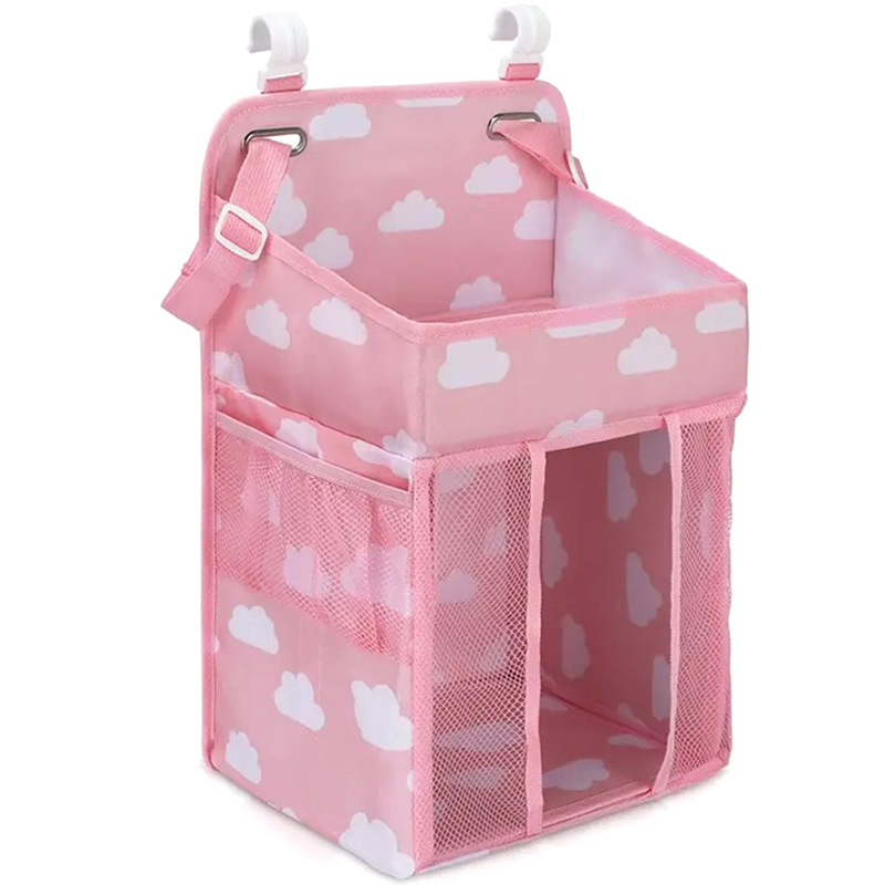 Organizér na detskú postieľku ružový