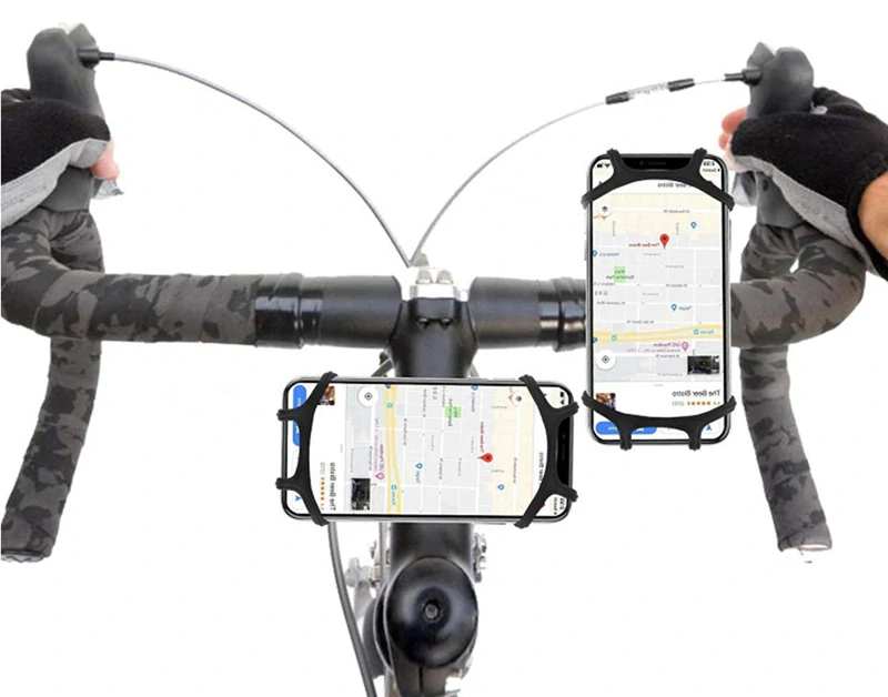 Silikónový držiak telefónu na bicykel