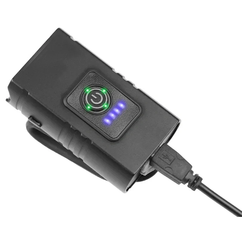 Sada predné a zadné svetlo na bicykel LED CREE XM-L T6