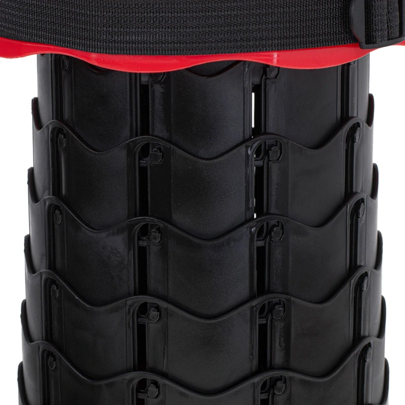 Teleskopická stolička čierna