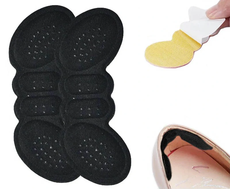 Pätové vložky do topánok proti otlakom lepiace 9,5x5cm 6mm (1 pár)