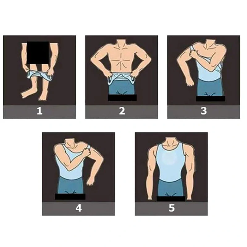 Zoštíhľujúce tričko biele XL