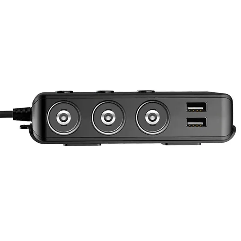 Rozdeľovač autozásuvky 12-24V 4xUSB-C