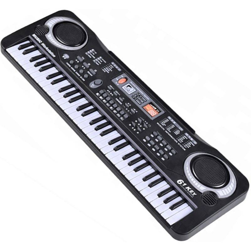 Elektronický keyboard s mikrofónom pre deti 61 klávesov