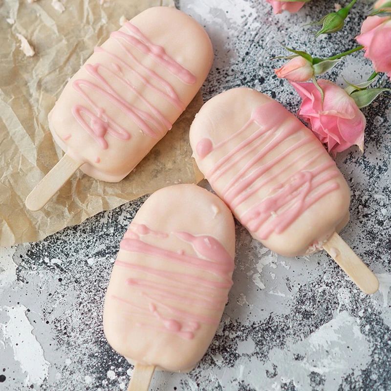 Silikónová forma na nanuky + 50 paličiek