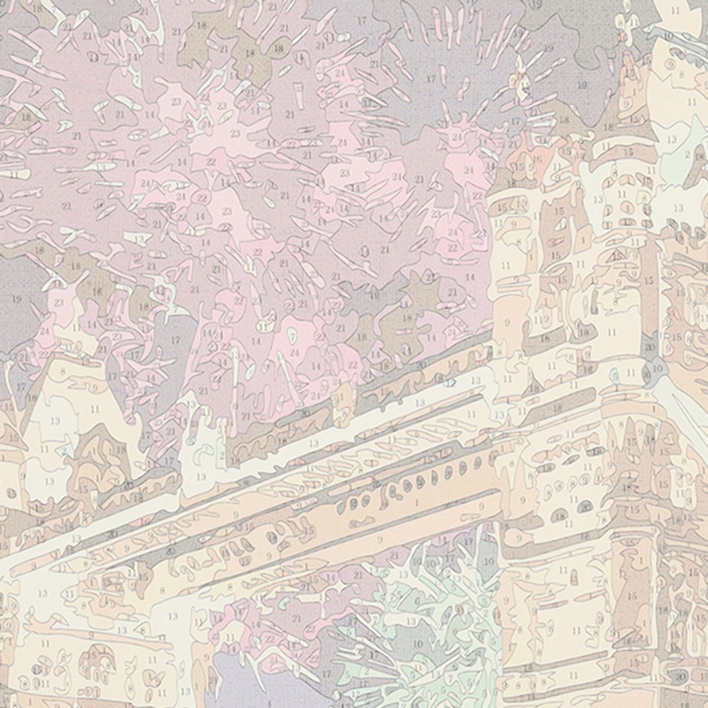 Maľovanie podľa čísel 50x40cm Most