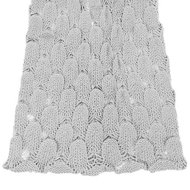 Deka Morská panna sivá XXL