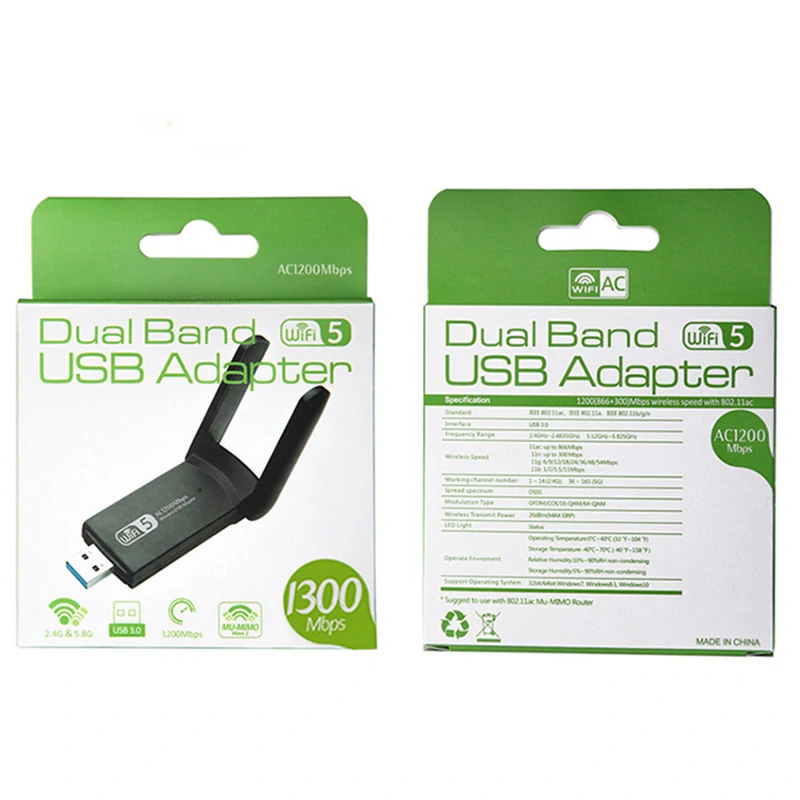 Wifi adaptér USB 3.0 1300Mbps