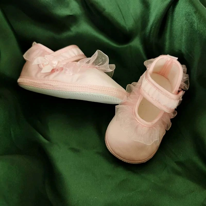 Christopher - Detské topánky - capáčky ružové: 12-15cm